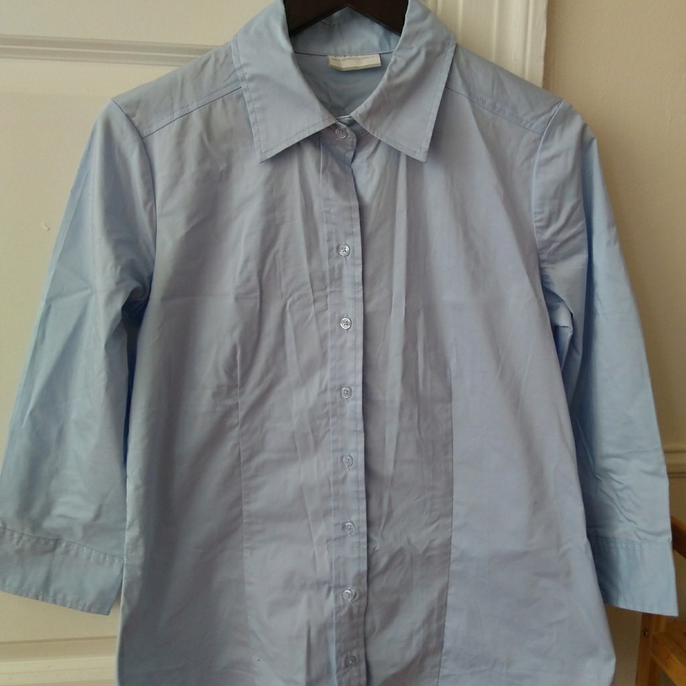 light blue dress shirt